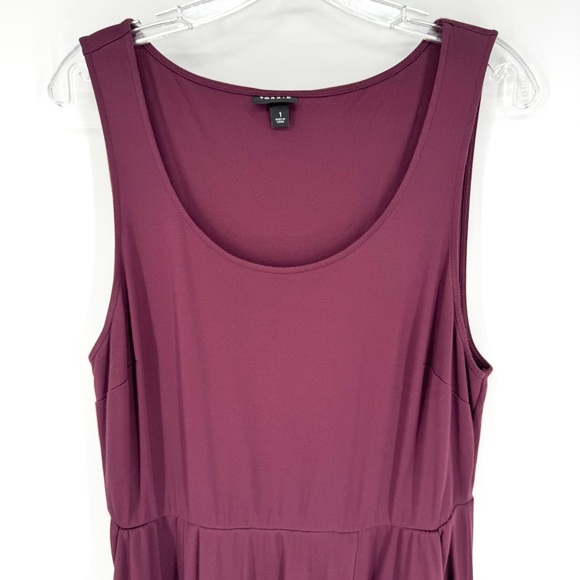 Torrid Midi Studio Luxe Ponte Fit And Flare Dress Maroon/Burgundy Size 1X Office - Picture 6 of 14